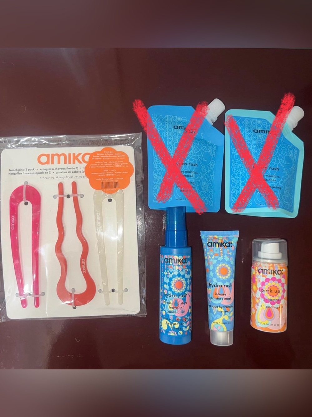 amika travel hair care set